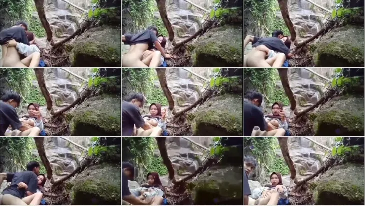 New Hijab Viral Jilbab Coklat Tutorial Wiwik Ukhti Aceh Ganas di Air Terjun Hutan Sawit Trending Global Indonesia 2026